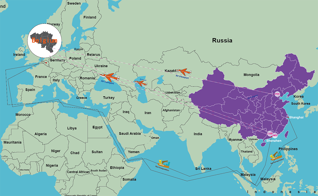 Hoe u de beste internationale logistieke methode kiest voor het verzenden van
                goederen van van China naar Bolivia